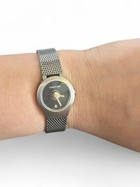 Cerruti 1881 Women's Silver model #702 Mesh band Watch - silver Dial